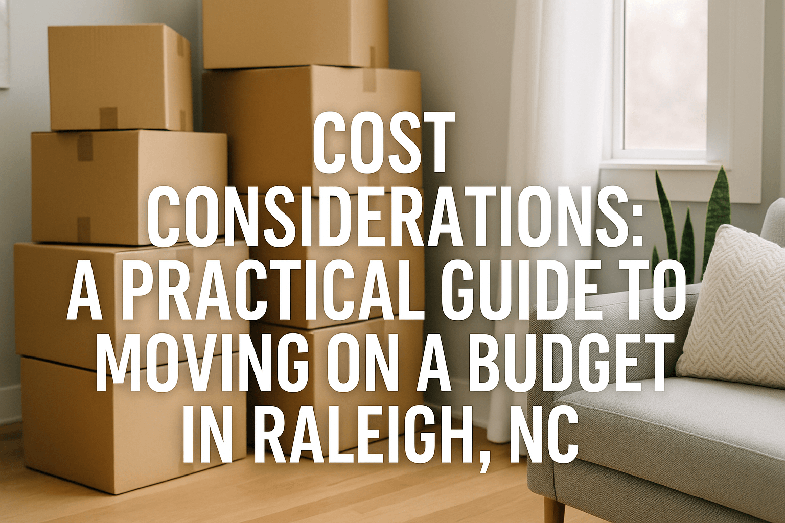 Guide to Moving on a Budget.