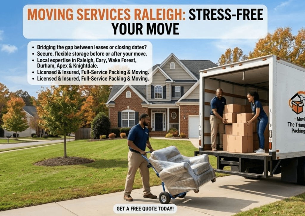 Moving Services Raleigh Moving Help for the Triangle