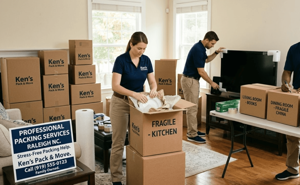 Professional Packing Services Raleigh NC Stress‑Free Packing Help for Your Move
