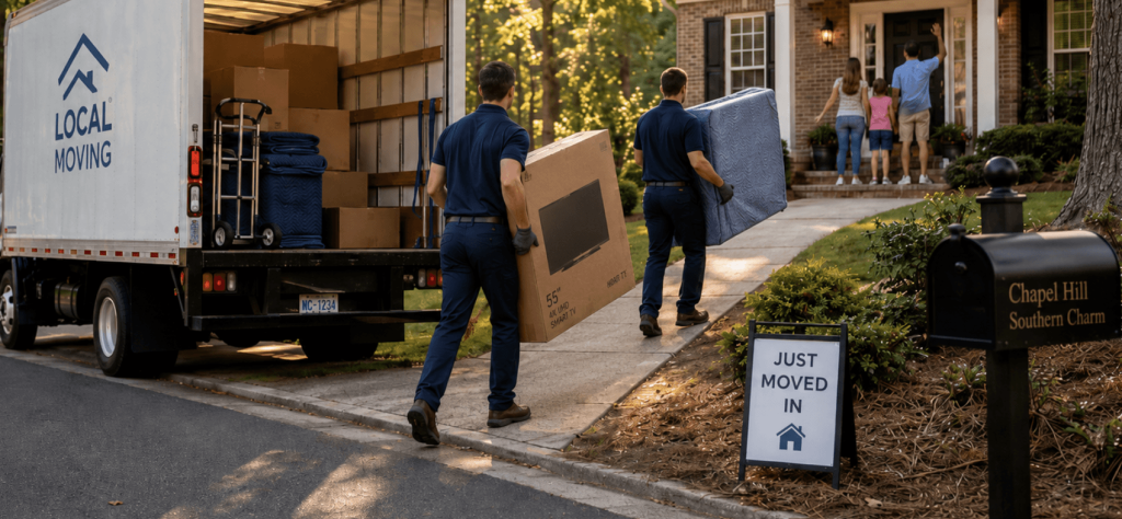 Chapel Hill Moving Company NC Stress-Free Moves